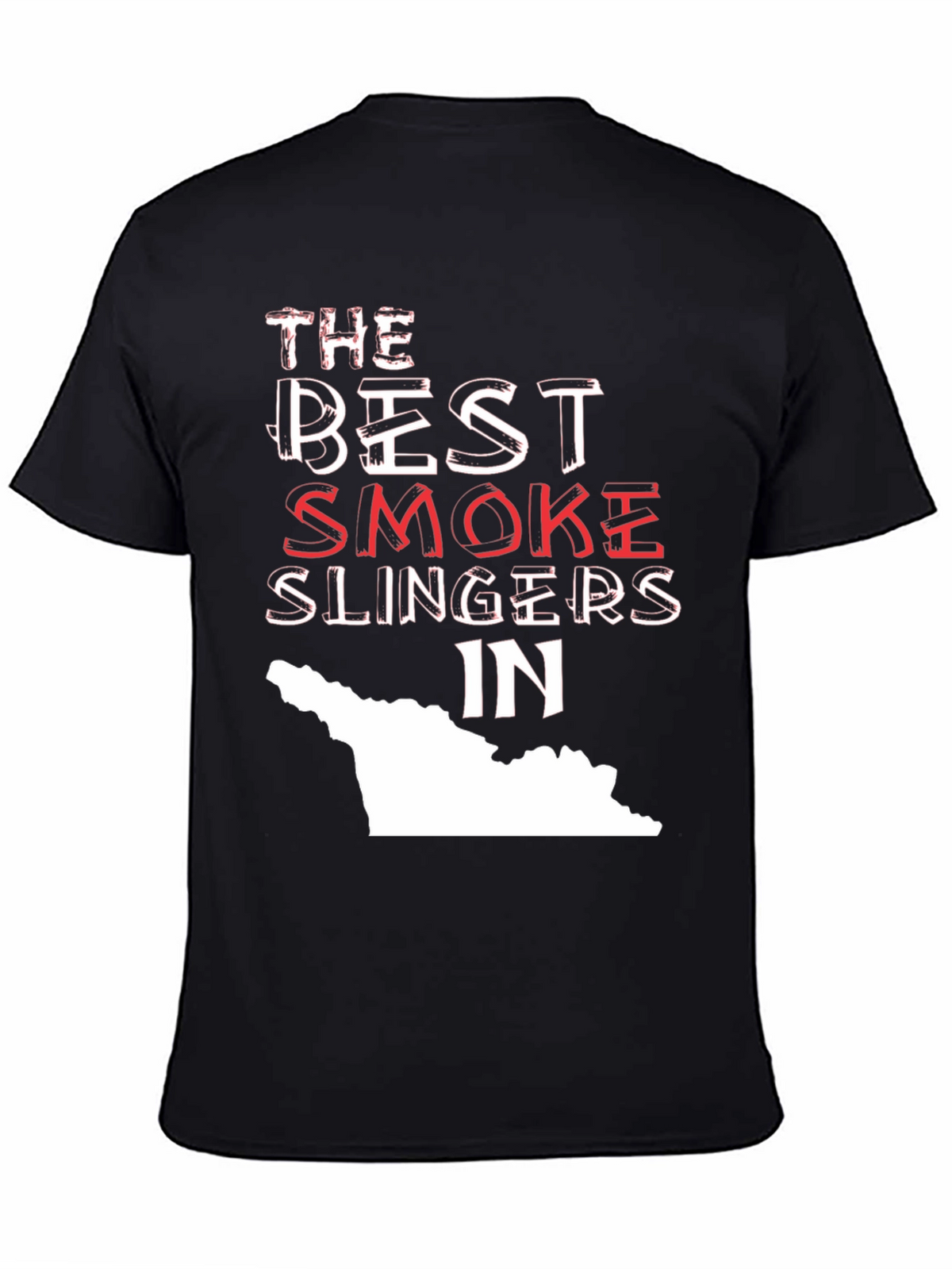 Smoke Slingers T-Shirt - Black Graphic Tee