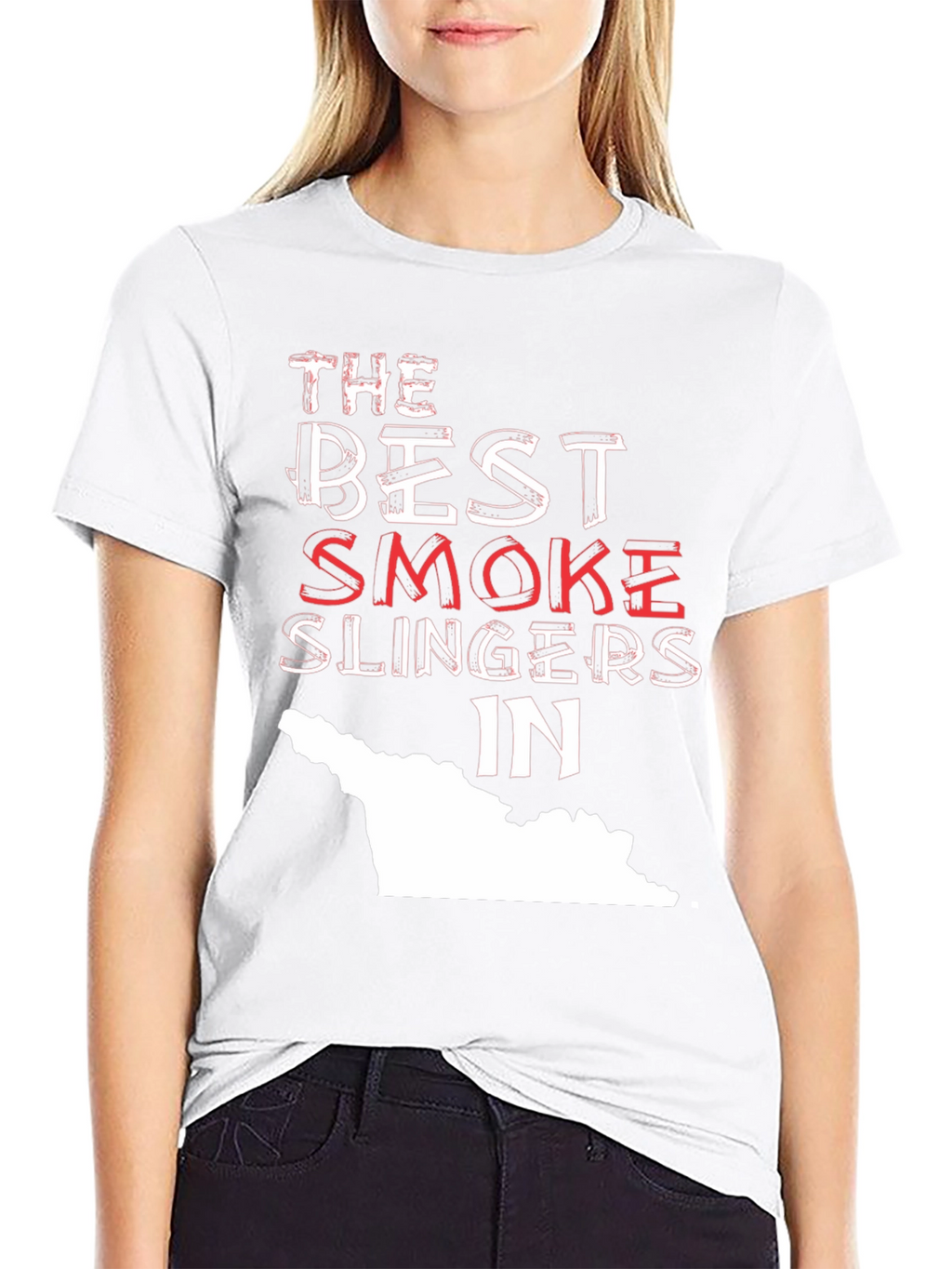 Smoke Slingers T-Shirt - Black Graphic Tee