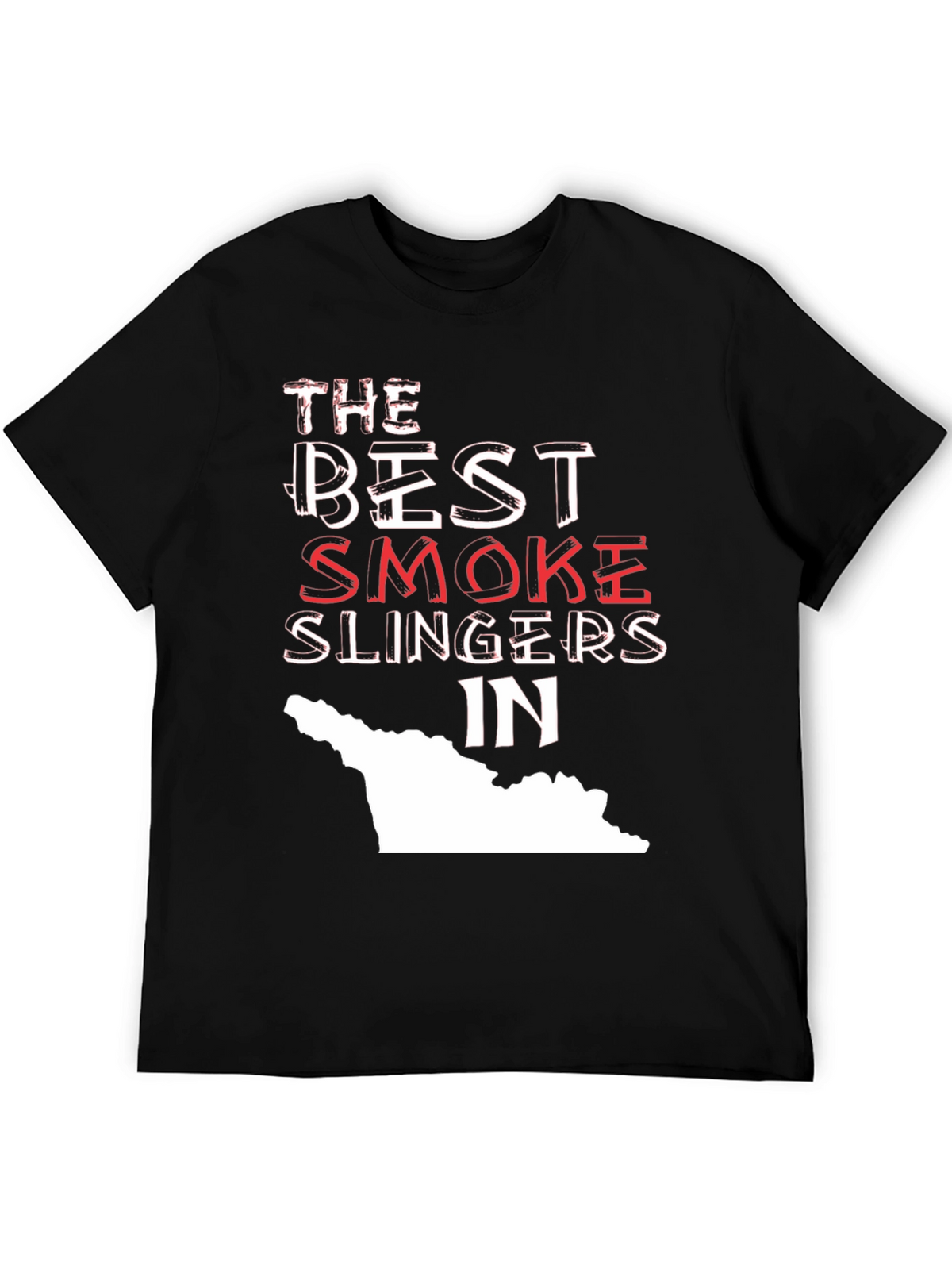 Smoke Slingers T-Shirt - Black Graphic Tee