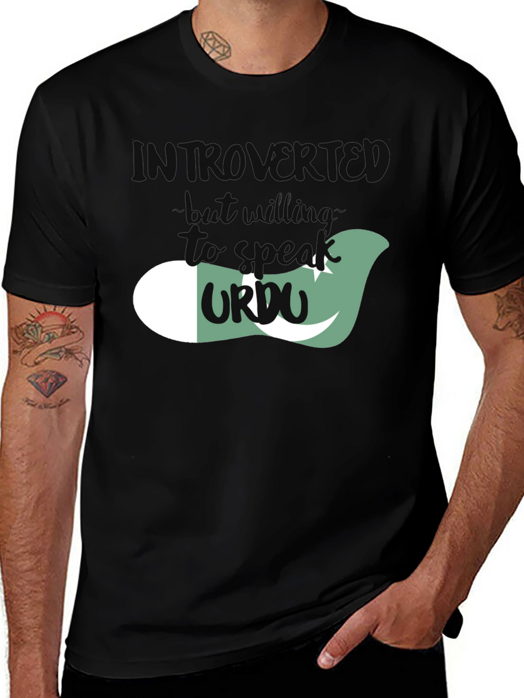 Introvert Urdu Speaker Graphic Tee