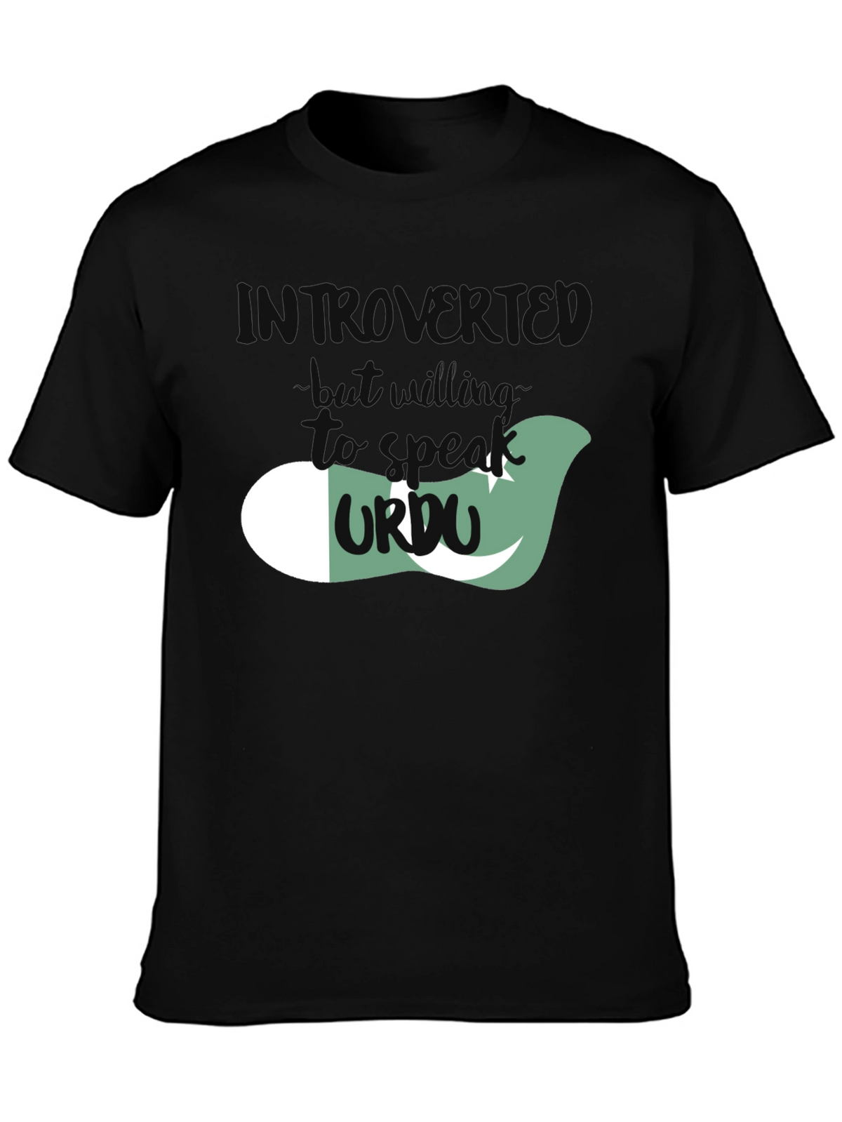 Introvert Urdu Speaker Graphic Tee