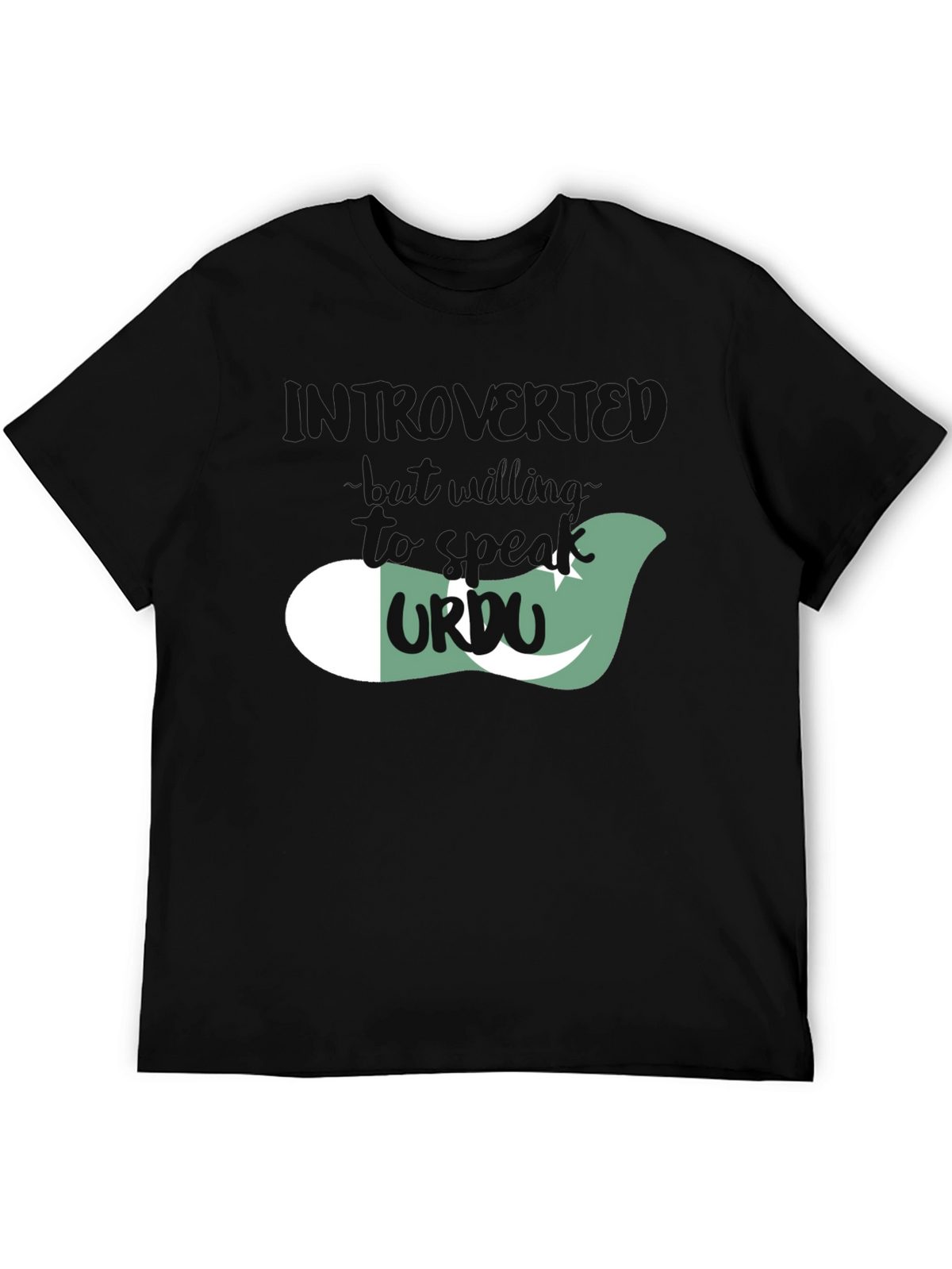 Introvert Urdu Speaker Graphic Tee