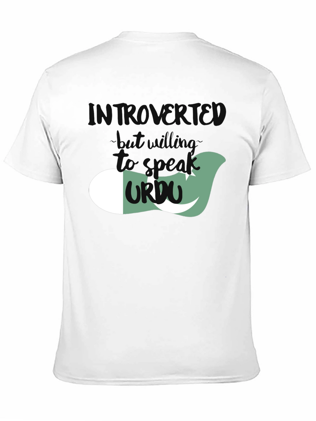 Introvert Urdu Speaker Graphic Tee