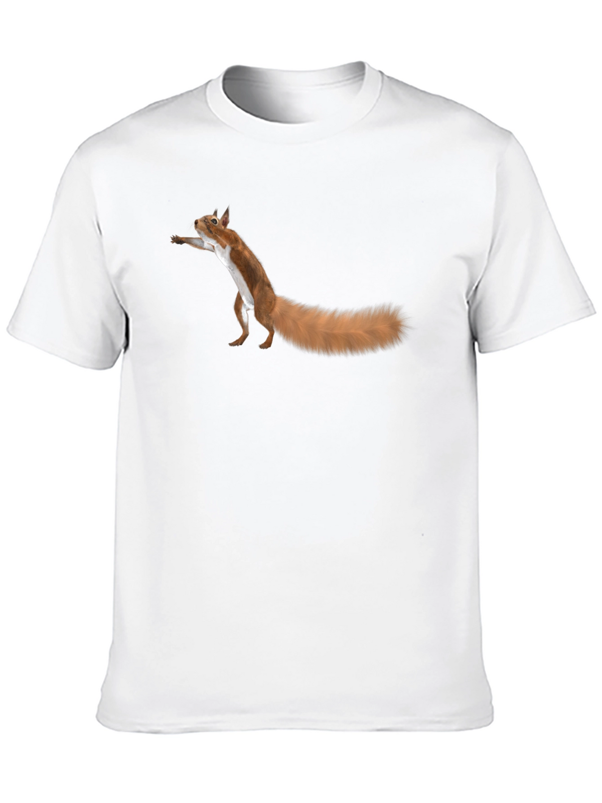 Squirrel Graphic Tee - Fun Black T-Shirt