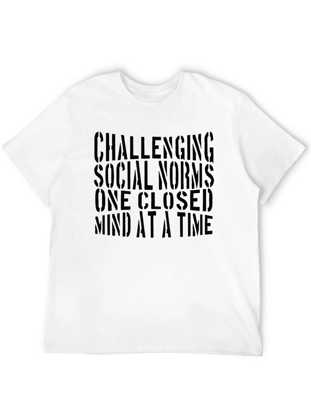 Challenging Social Norms Graphic Tee