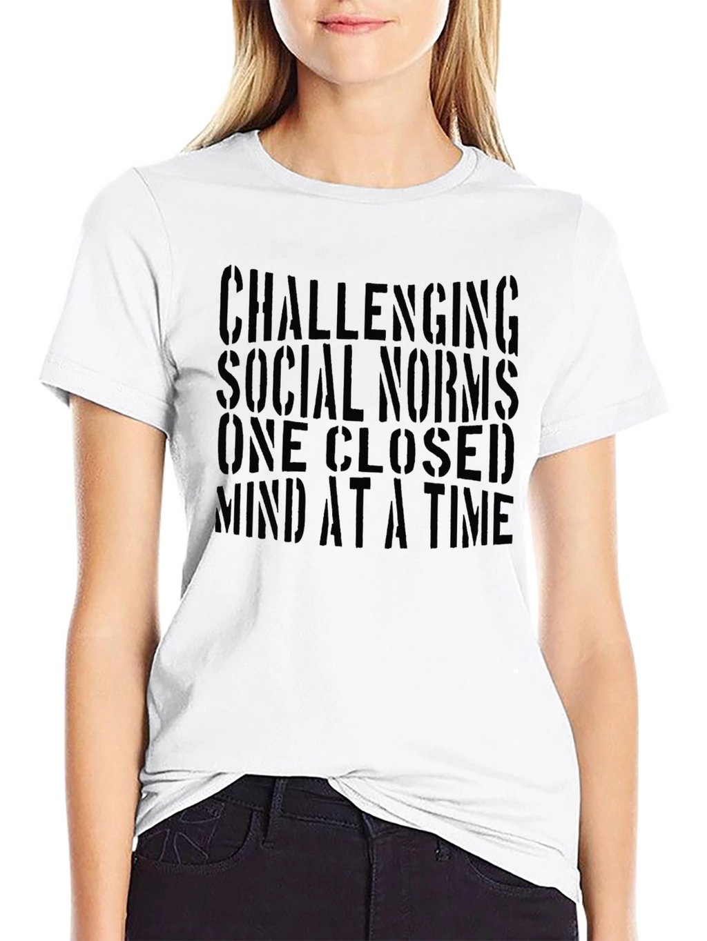 Challenging Social Norms Graphic Tee