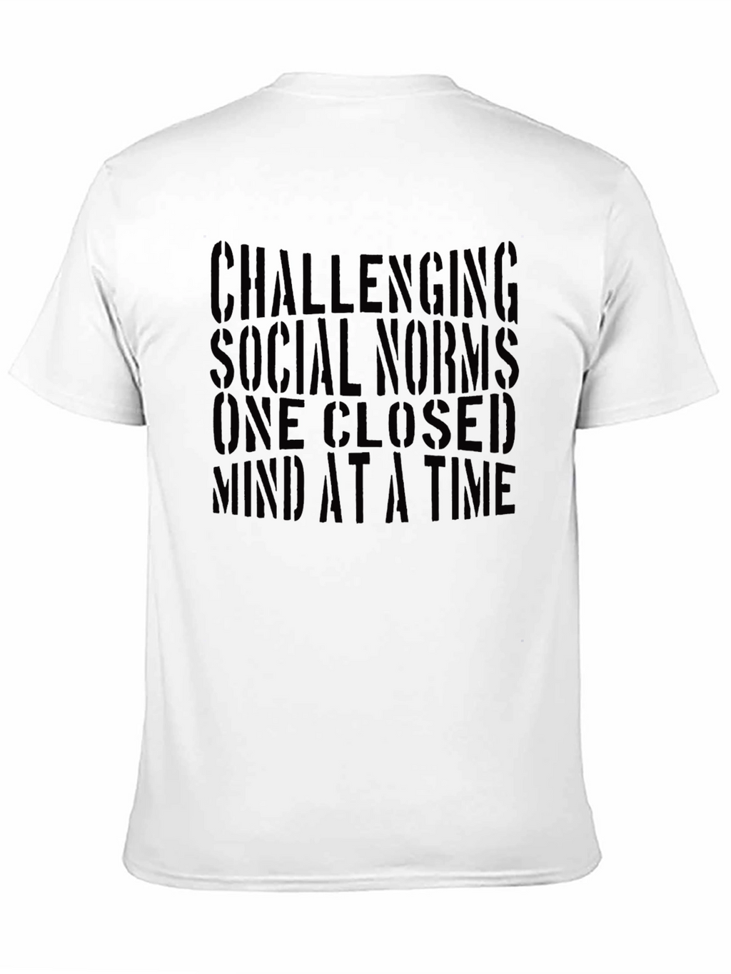 Challenging Social Norms Graphic Tee