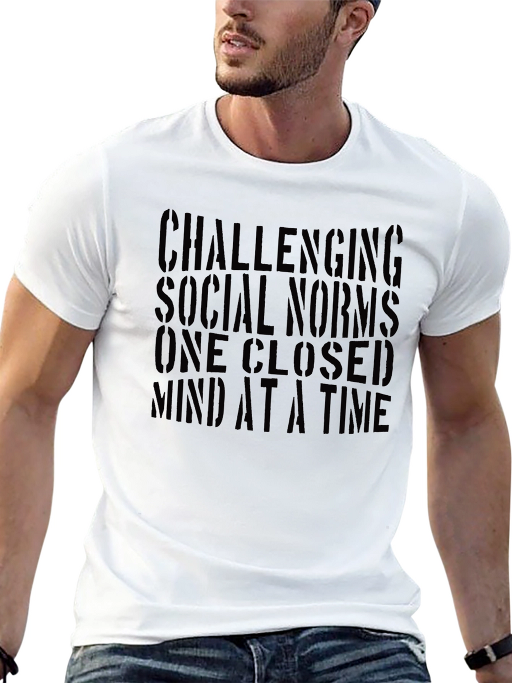 Challenging Social Norms Graphic Tee