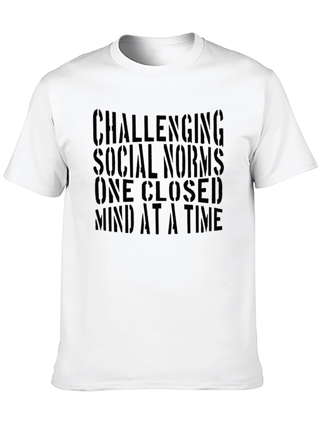 Challenging Social Norms Graphic Tee