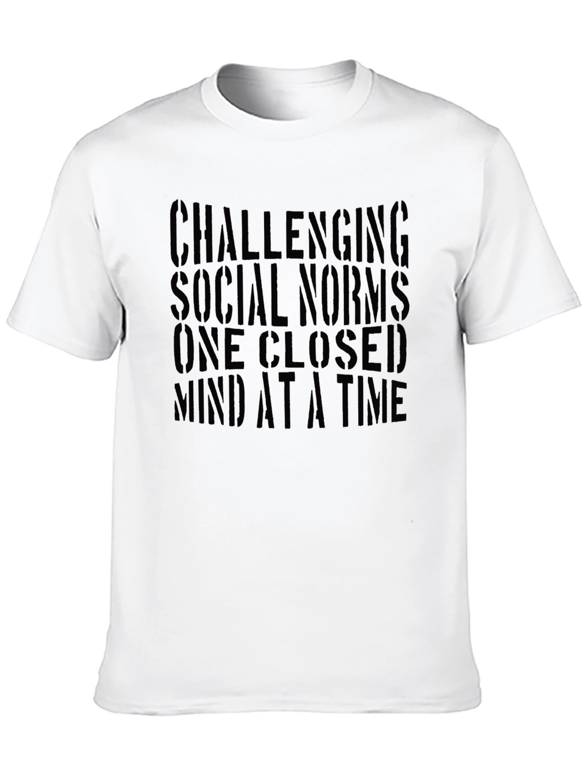 Challenging Social Norms Graphic Tee