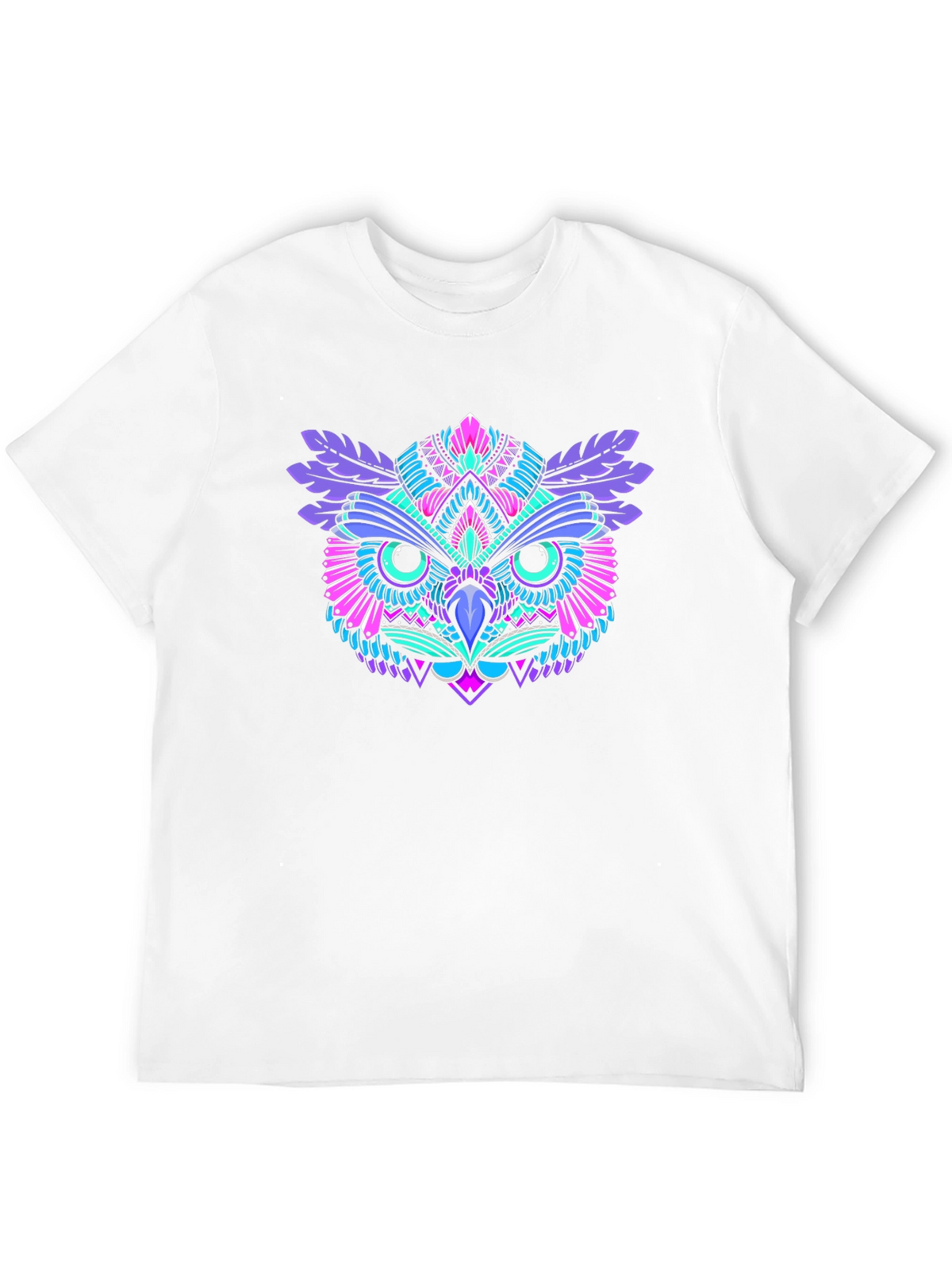 Vibrant Owl Graphic Tee - Unique Design