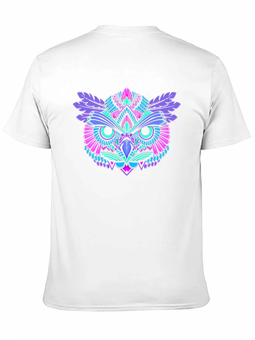 Vibrant Owl Graphic Tee - Unique Design