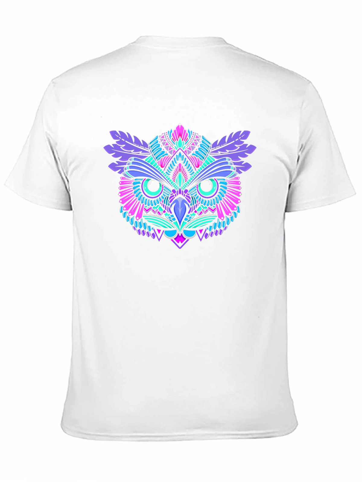 Vibrant Owl Graphic Tee - Unique Design
