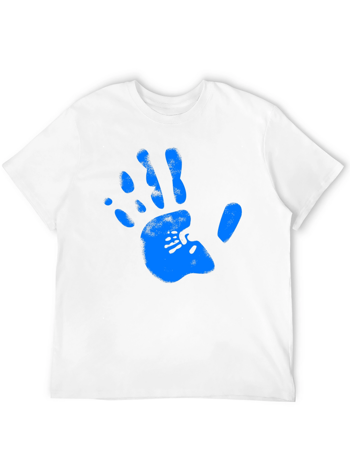 Handprint Graphic Black Tee