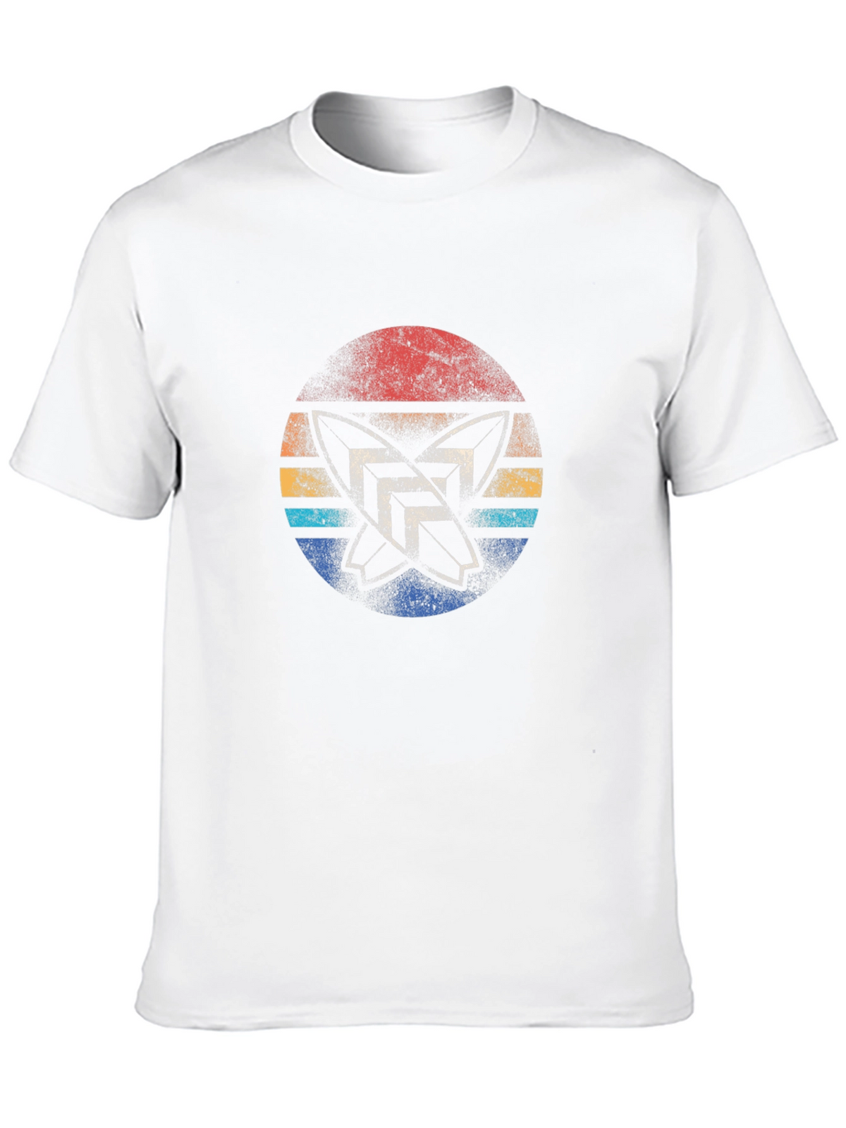 Retro Surfboards Graphic T-Shirt - Black