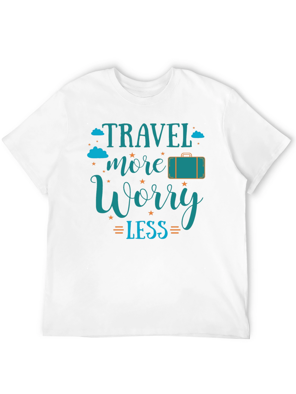 Travel More Worry Less Graphic Tee