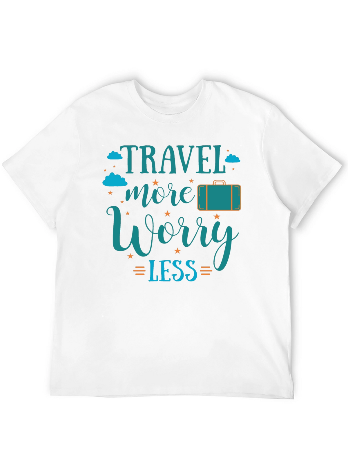 Travel More Worry Less Graphic Tee