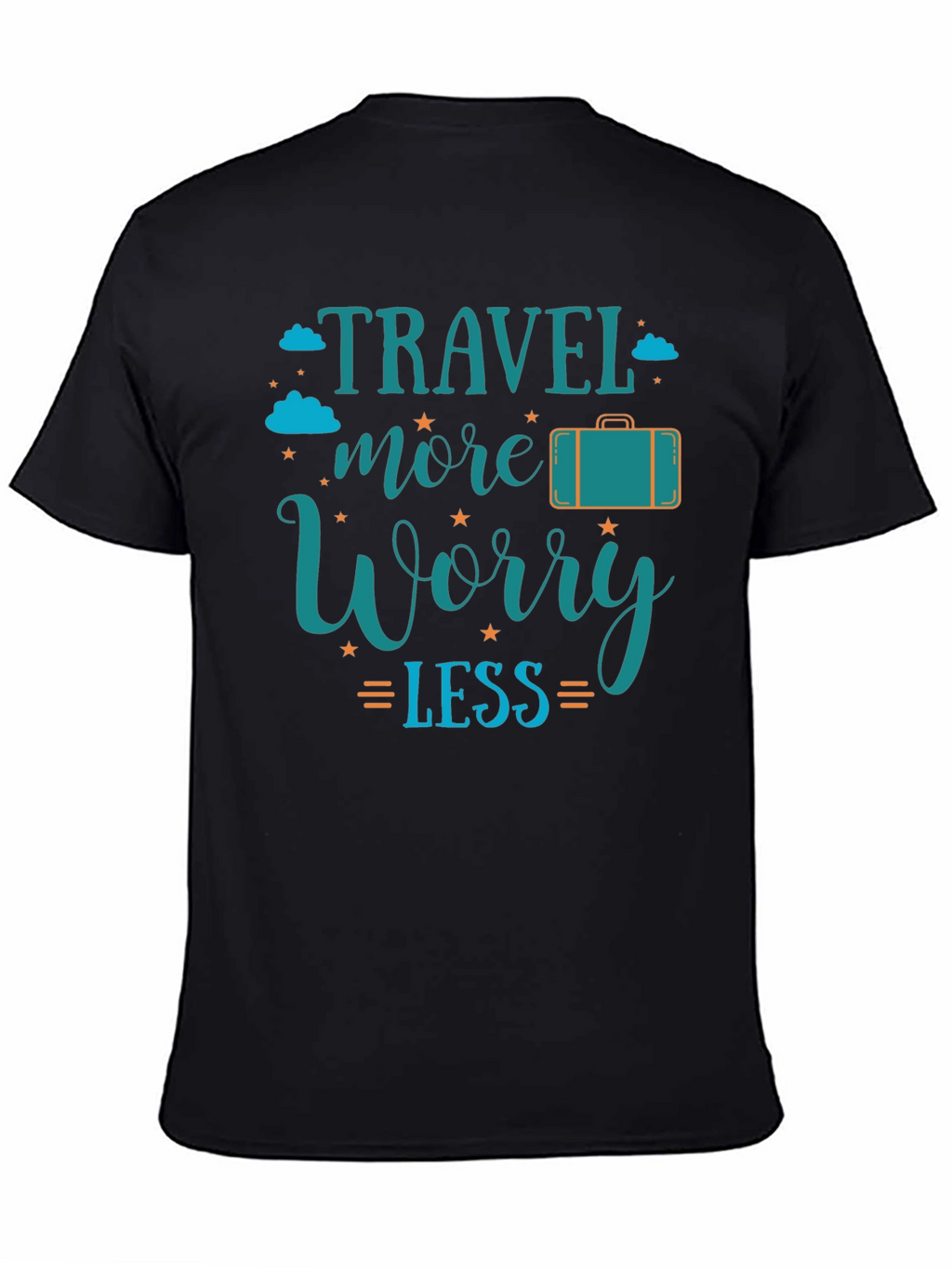 Travel More Worry Less Graphic Tee