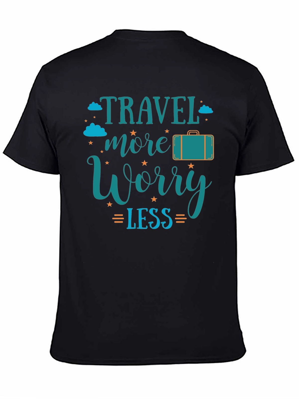 Travel More Worry Less Graphic Tee