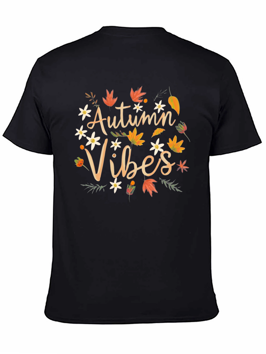 Autumn Vibes Graphic Tee - Fall Season Shirt