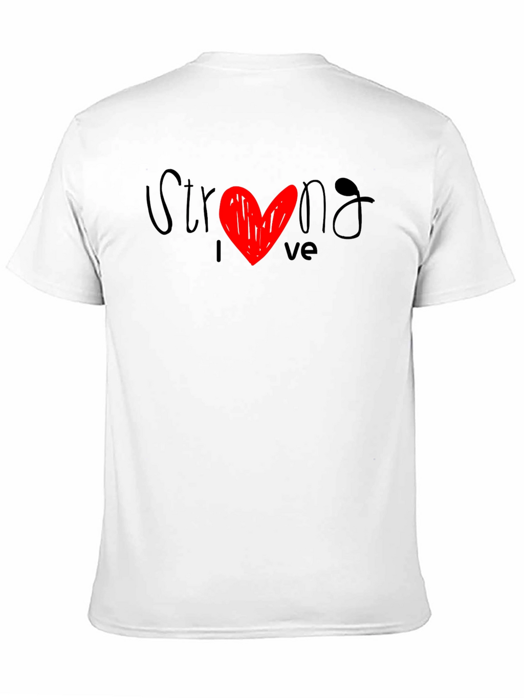 Strong Love Graphic Tee - Stylish Comfort