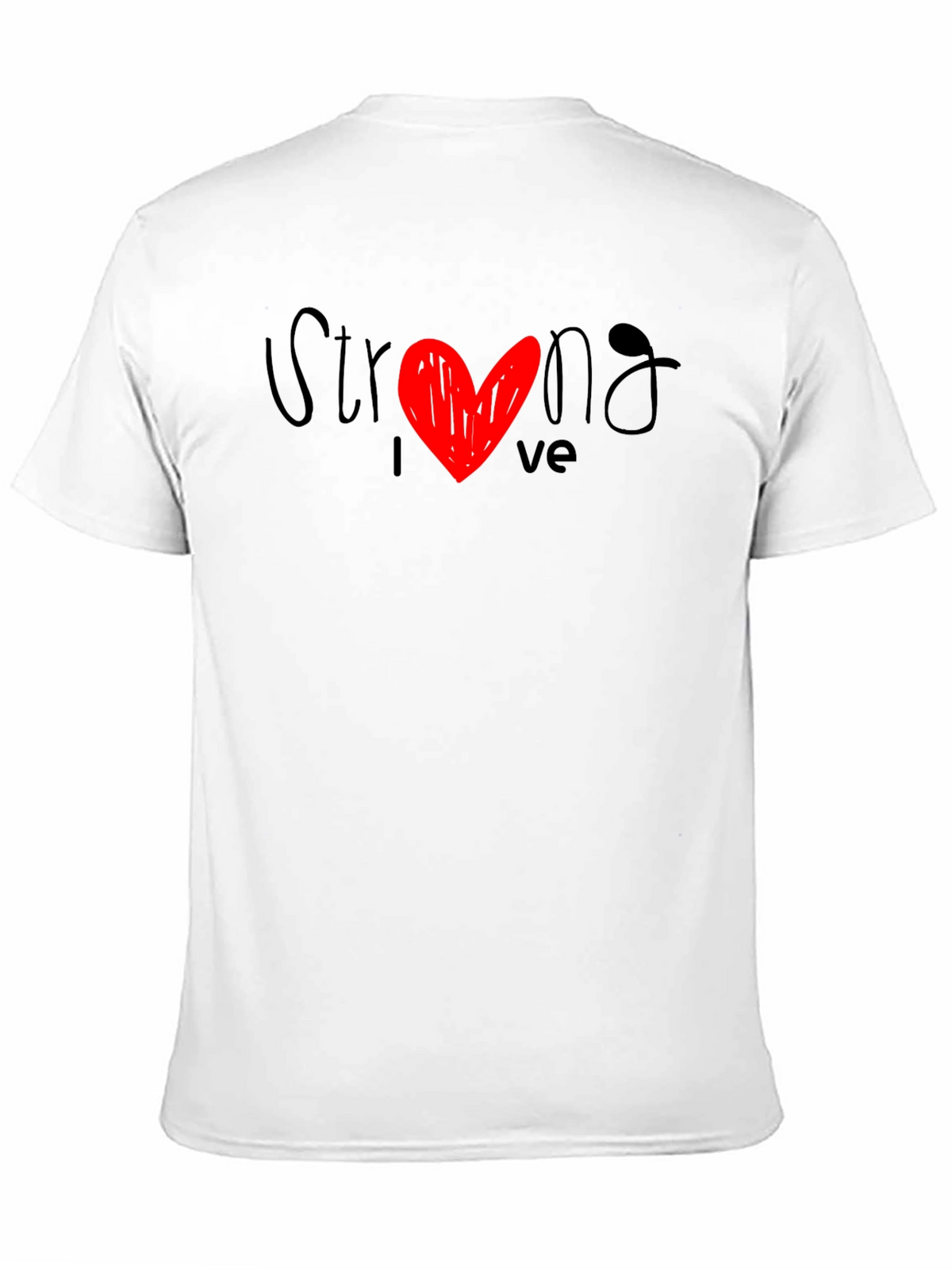 Strong Love Graphic Tee - Stylish Comfort