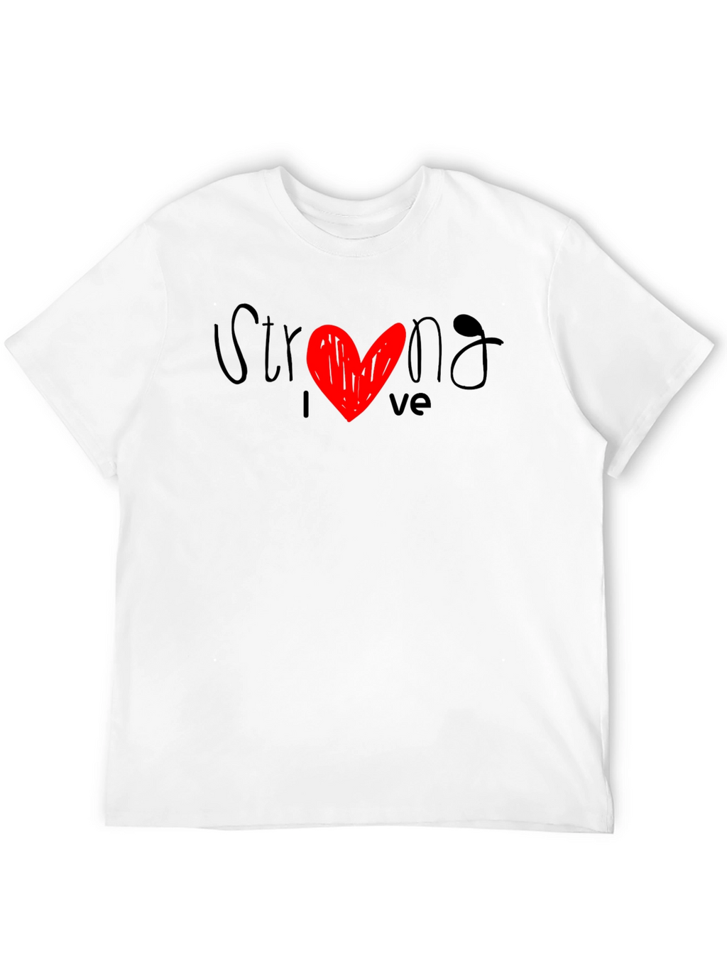 Strong Love Graphic Tee - Stylish Comfort