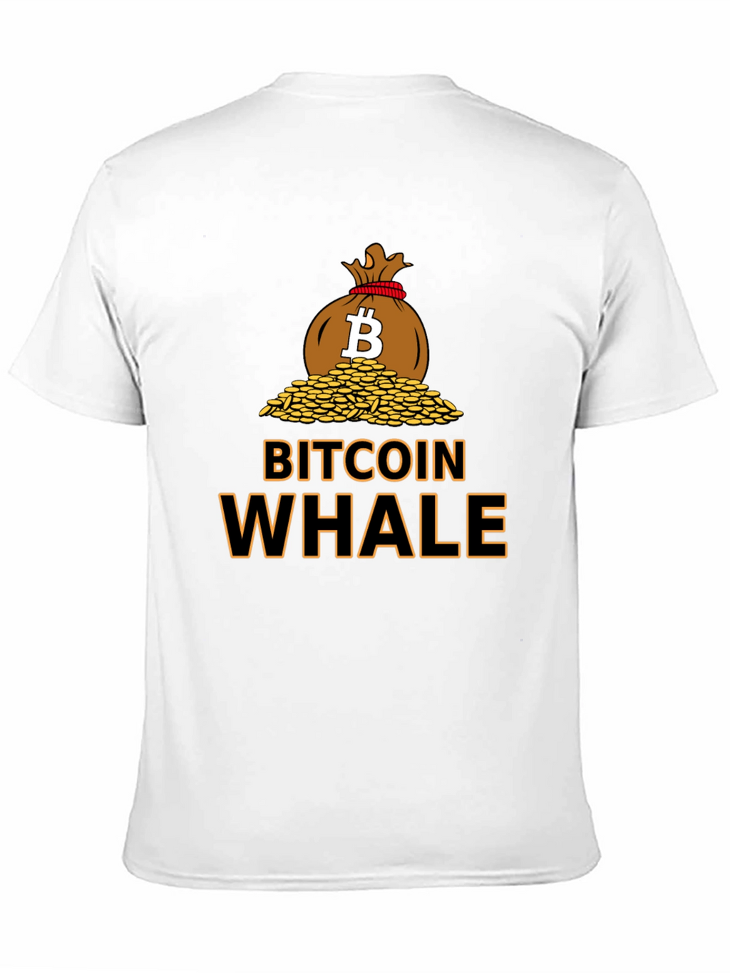 Bitcoin Whale Graphic Tee - Crypto Enthusiast T-Shirt