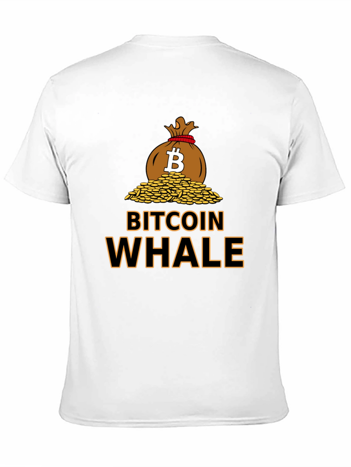 Bitcoin Whale Graphic Tee - Crypto Enthusiast T-Shirt