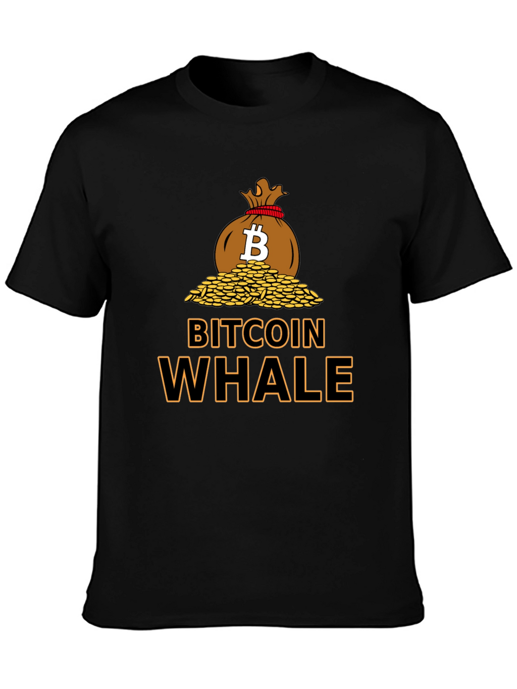 Bitcoin Whale Graphic Tee - Crypto Enthusiast T-Shirt