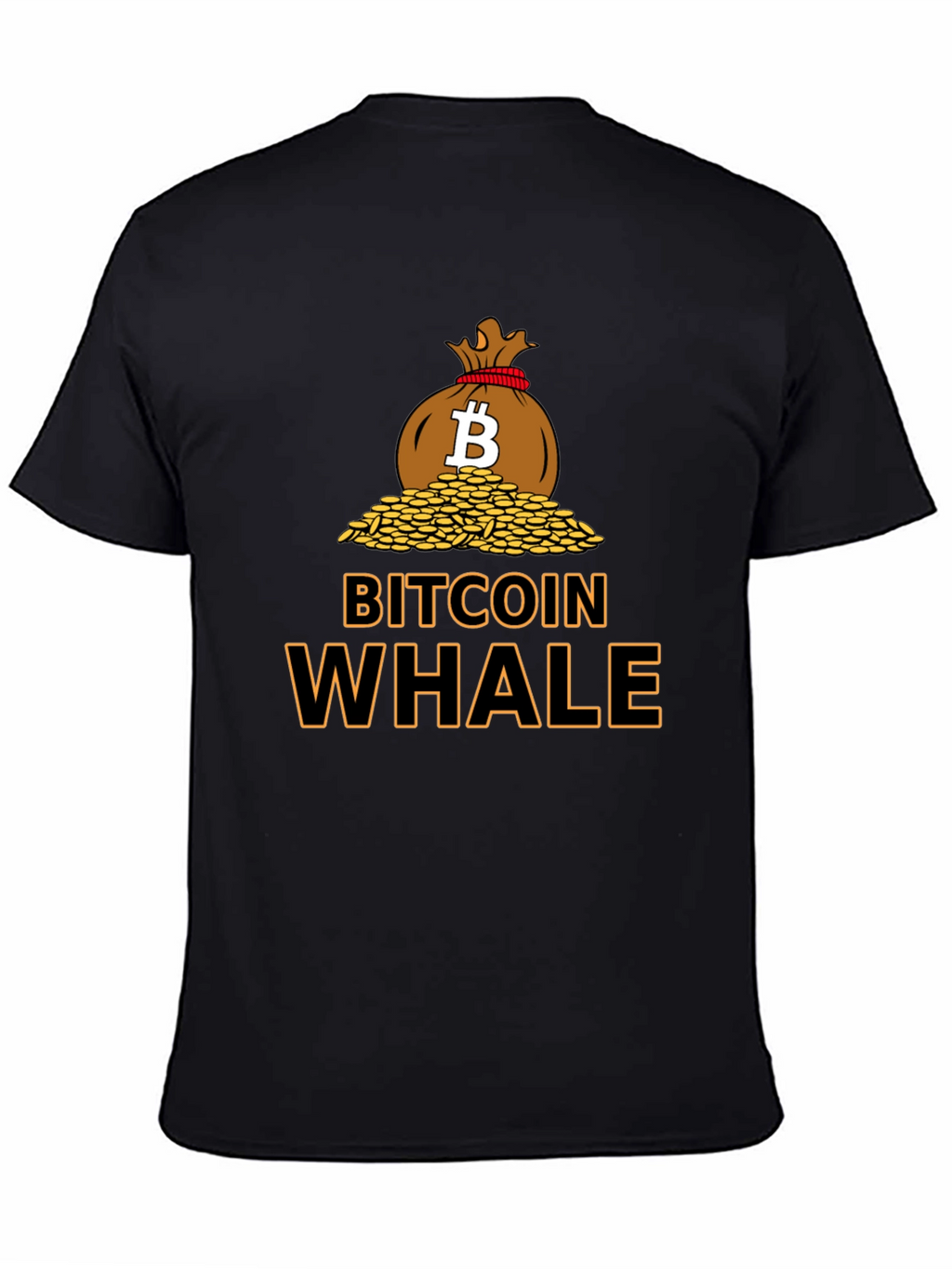 Bitcoin Whale Graphic Tee - Crypto Enthusiast T-Shirt