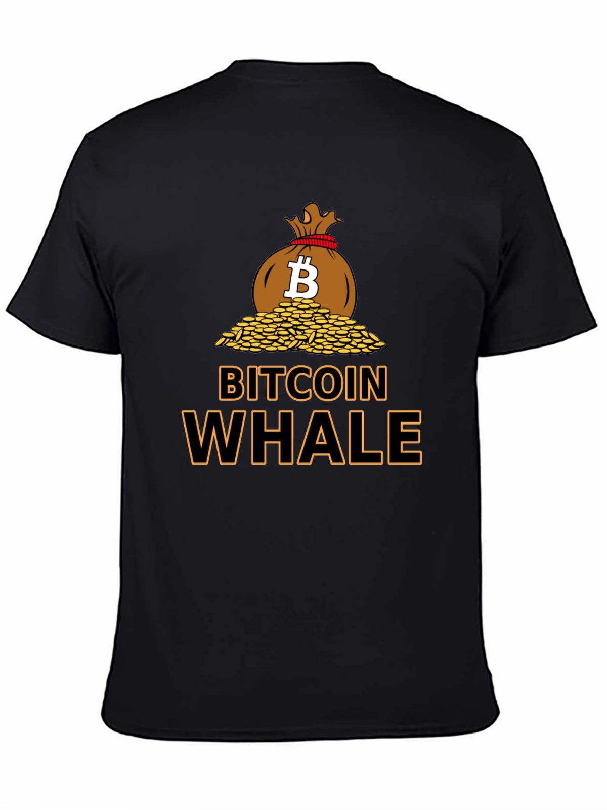Bitcoin Whale Graphic Tee - Crypto Enthusiast T-Shirt