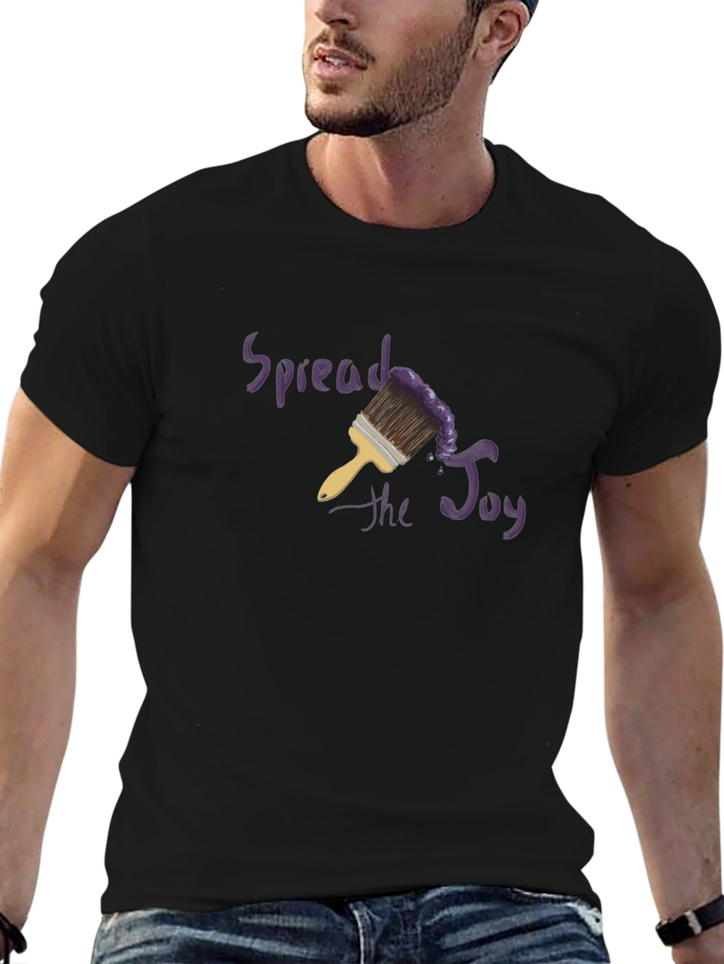 Spread the Joy T-Shirt - Artistic Design