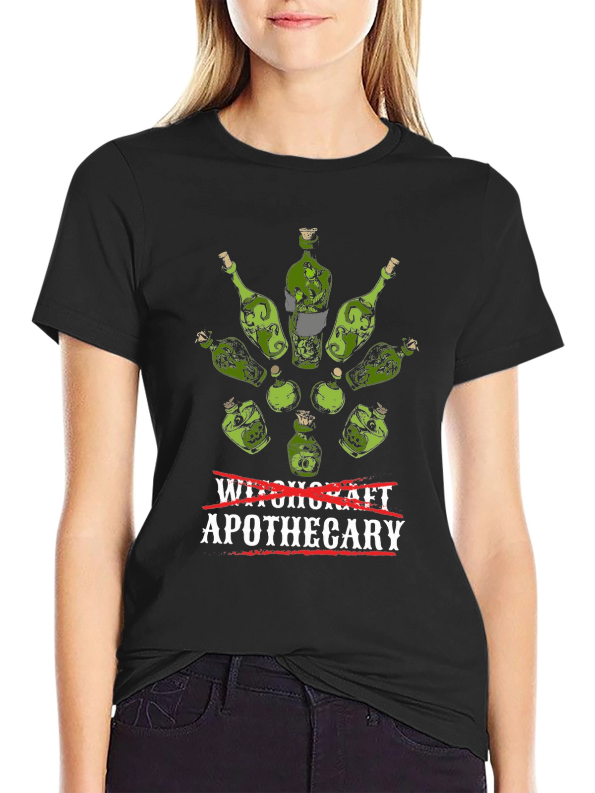 Witchcraft Apothecary Graphic Tee
