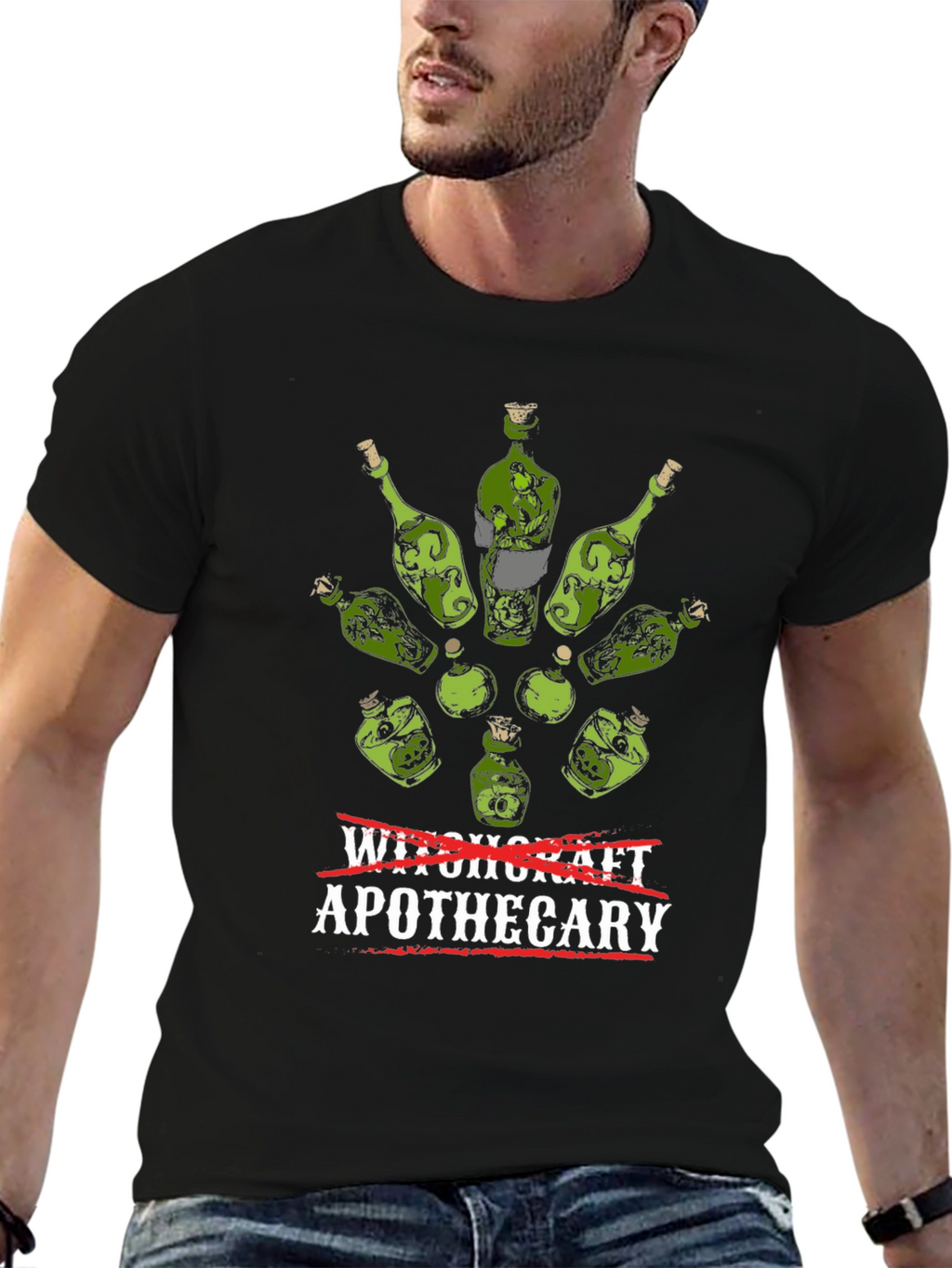 Witchcraft Apothecary Graphic Tee