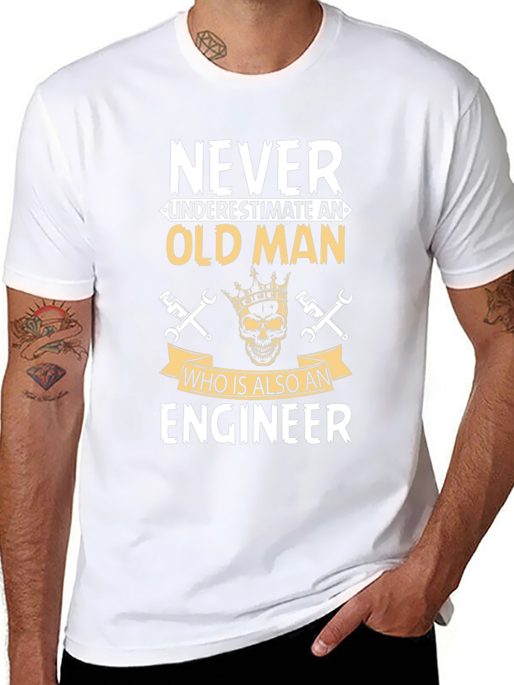 Never Underestimate Engineer T-Shirt