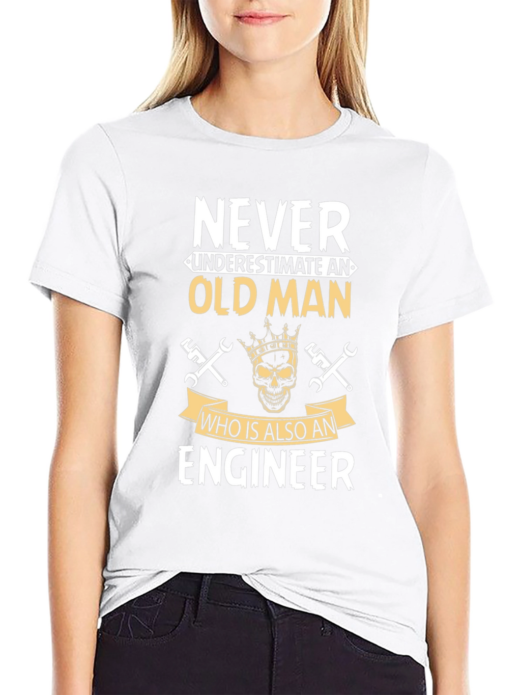 Never Underestimate Engineer T-Shirt