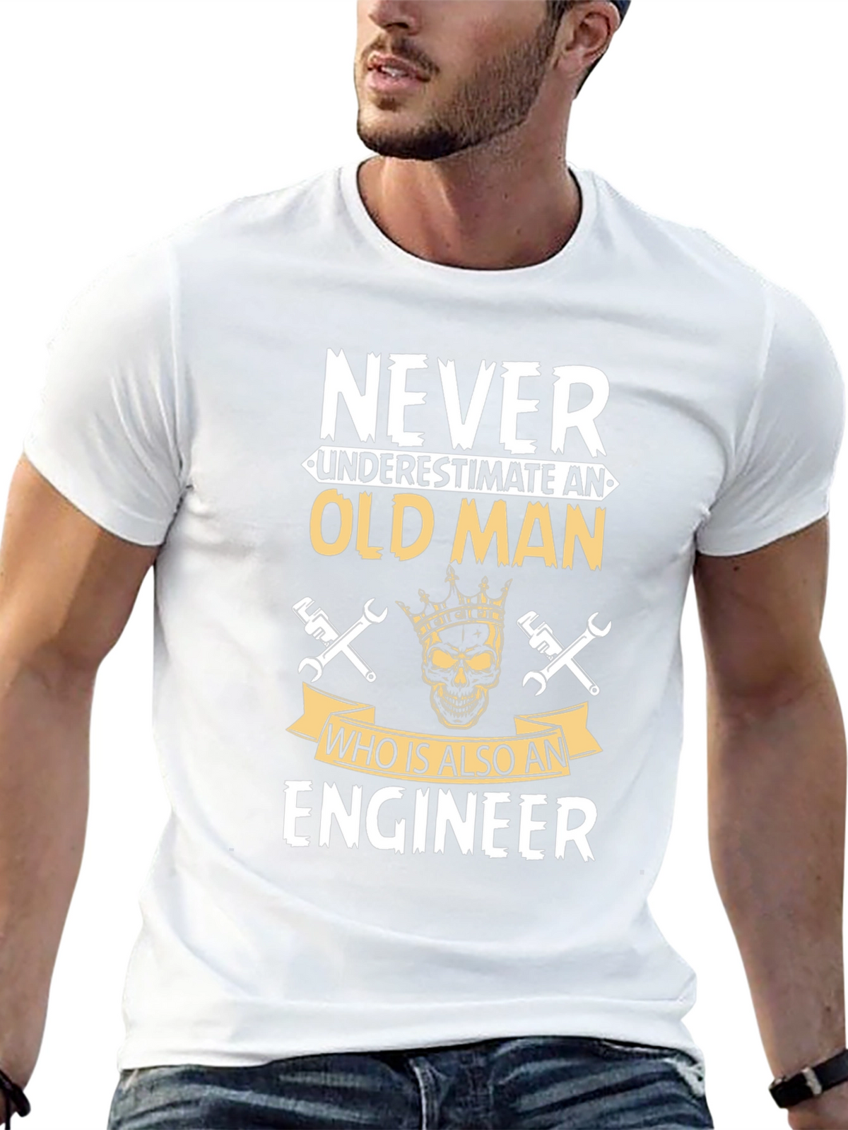 Never Underestimate Engineer T-Shirt