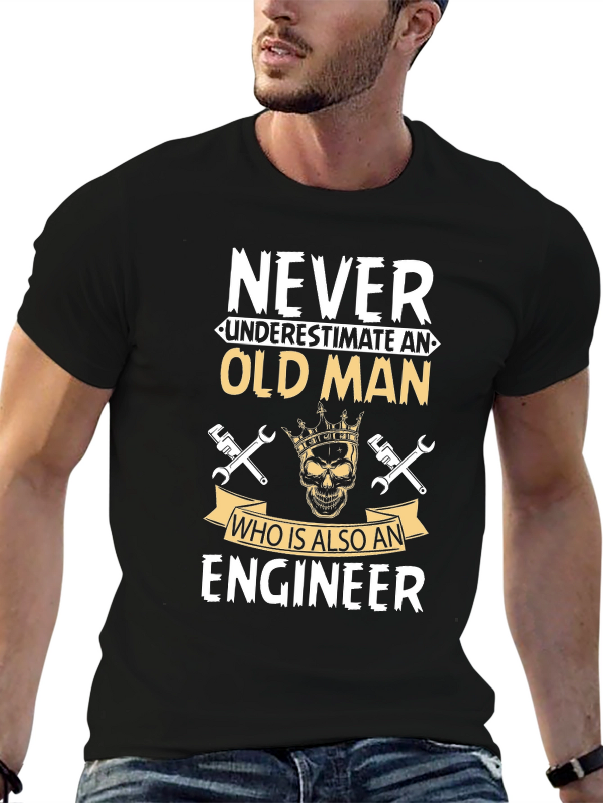 Never Underestimate Engineer T-Shirt
