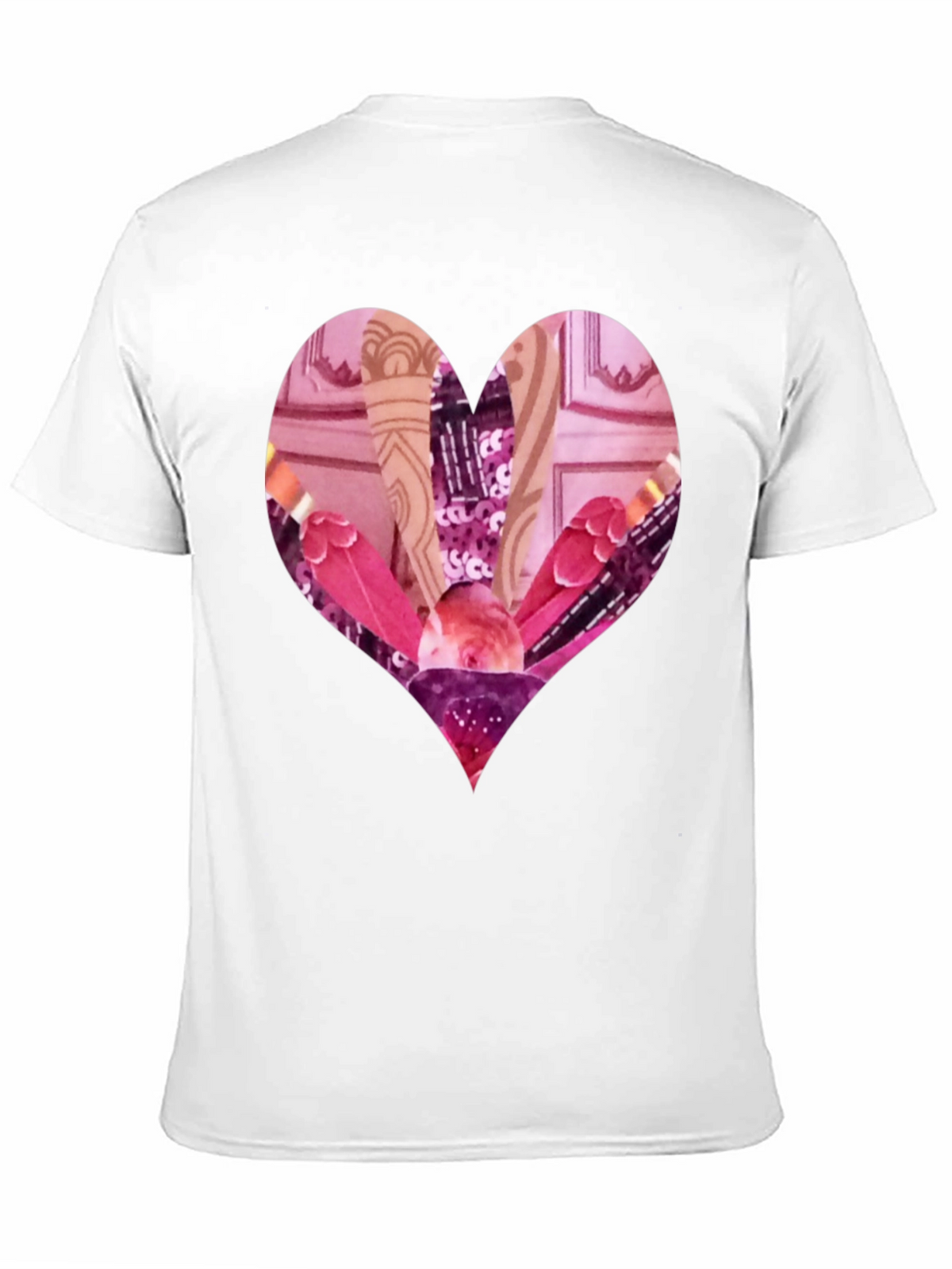 Heart Collage Graphic Tee