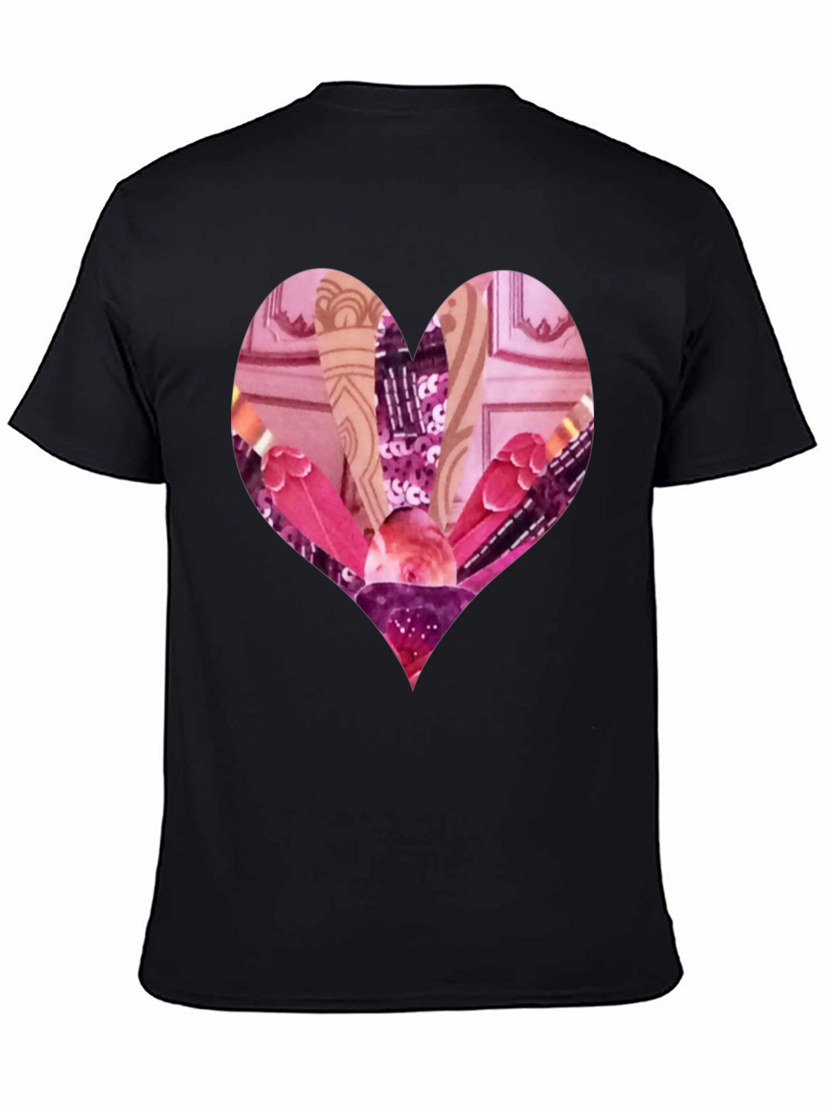 Heart Collage Graphic Tee