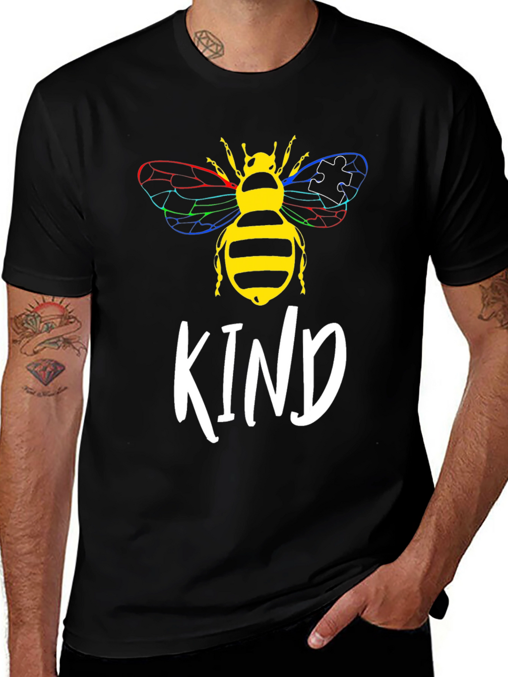 Bee Kind T-Shirt - Autism Awareness