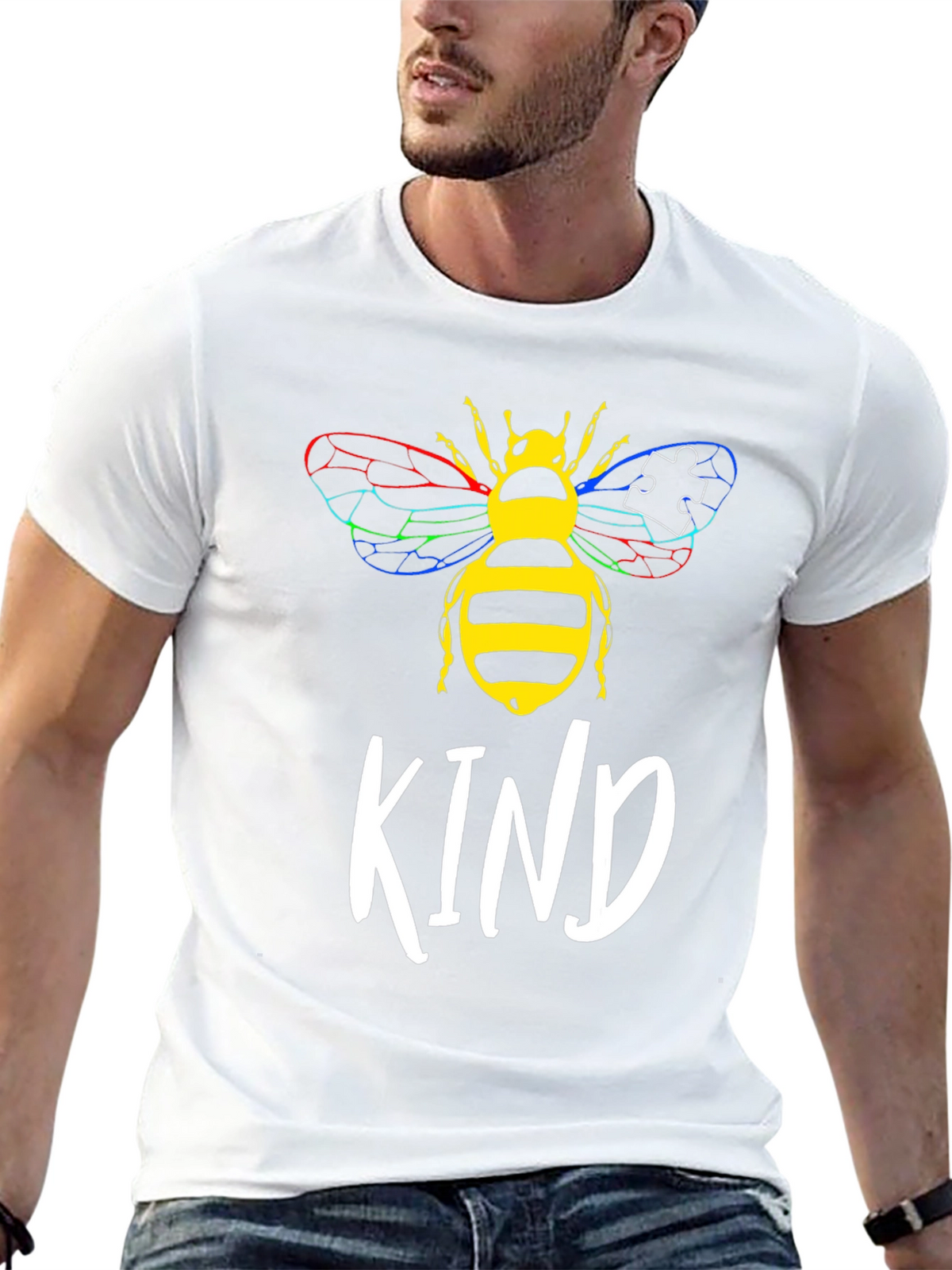 Bee Kind T-Shirt - Autism Awareness