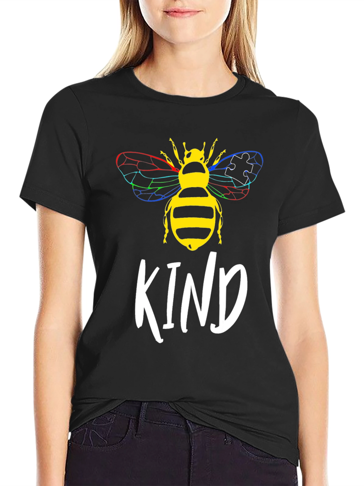 Bee Kind T-Shirt - Autism Awareness