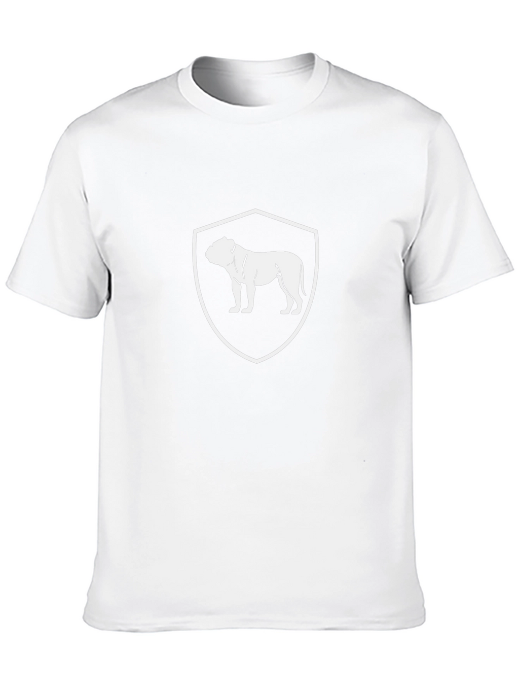 Bulldog Crest Graphic T-Shirt - Black