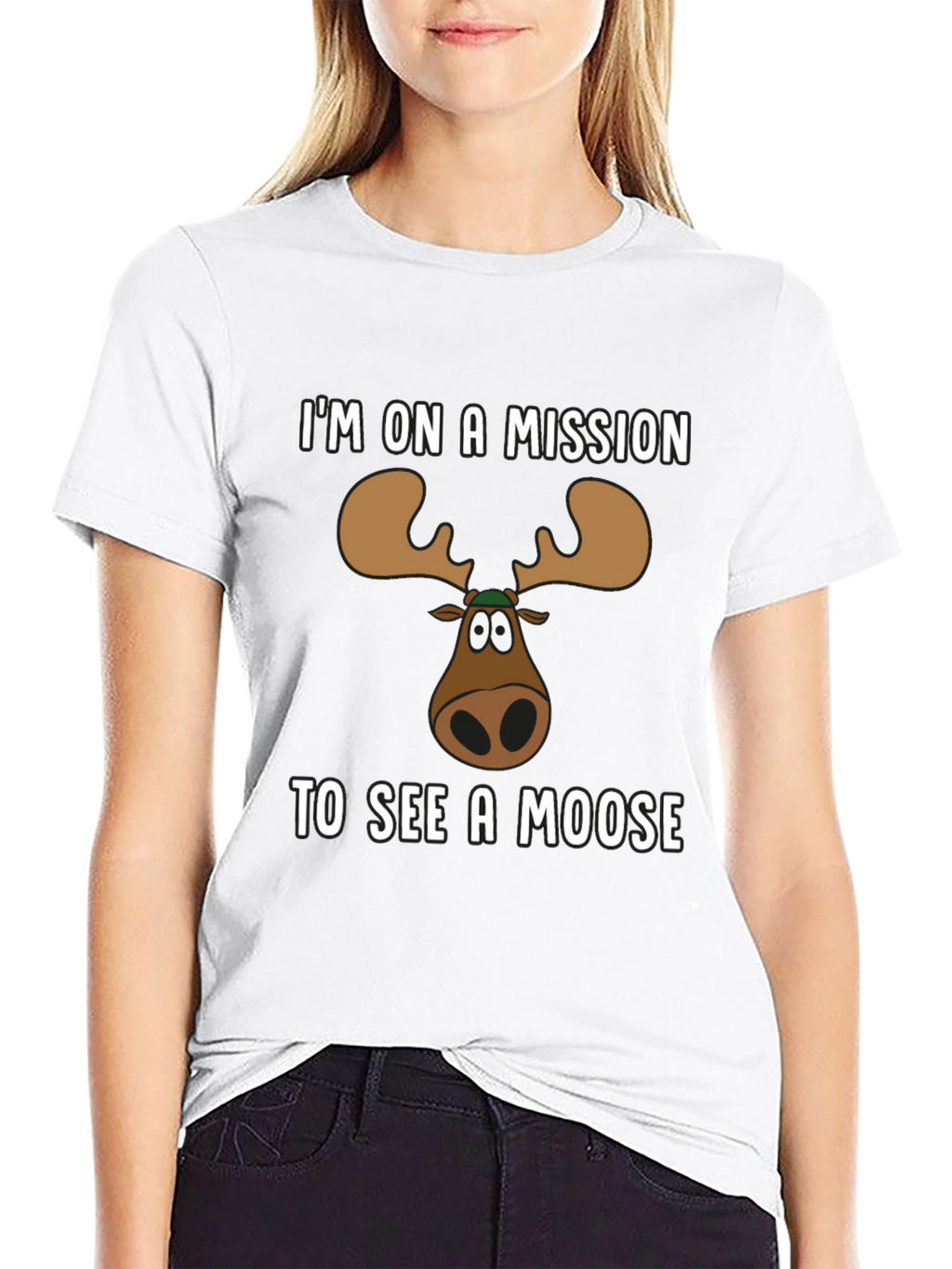 Moose Mission T-Shirt - See a Moose