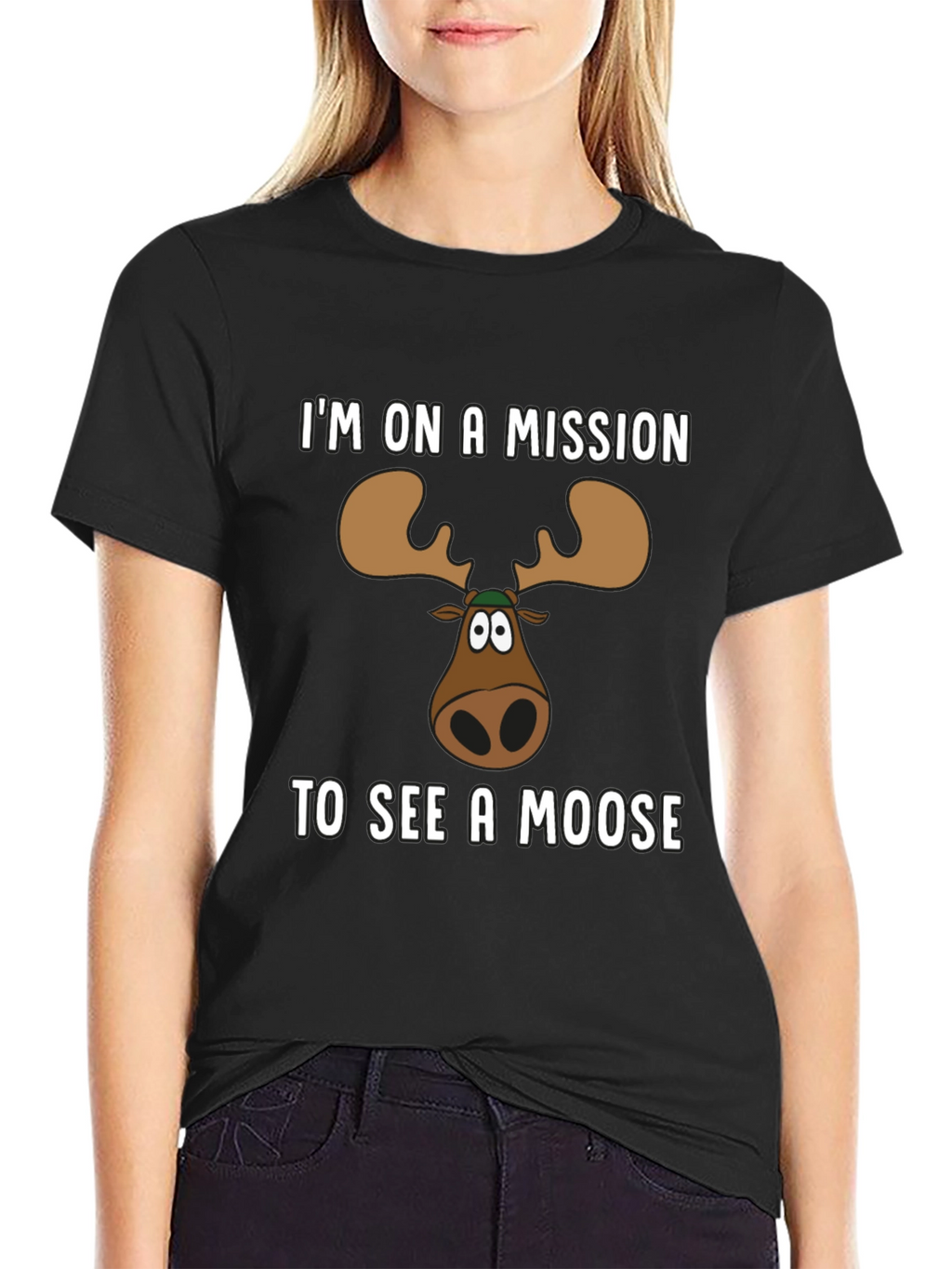 Moose Mission T-Shirt - See a Moose