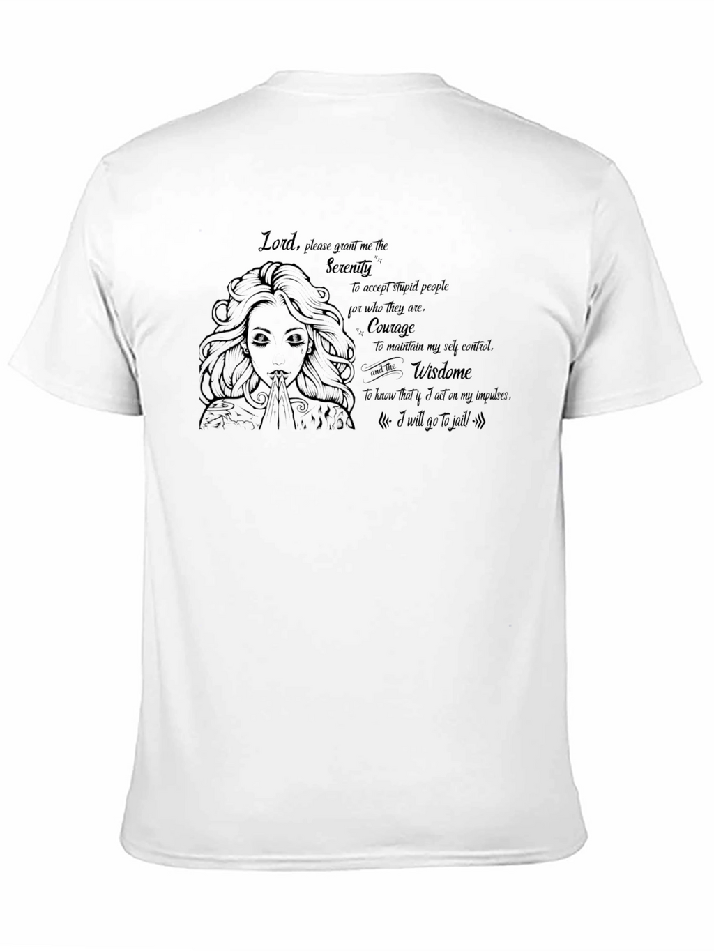 Serenity Prayer Graphic T-Shirt