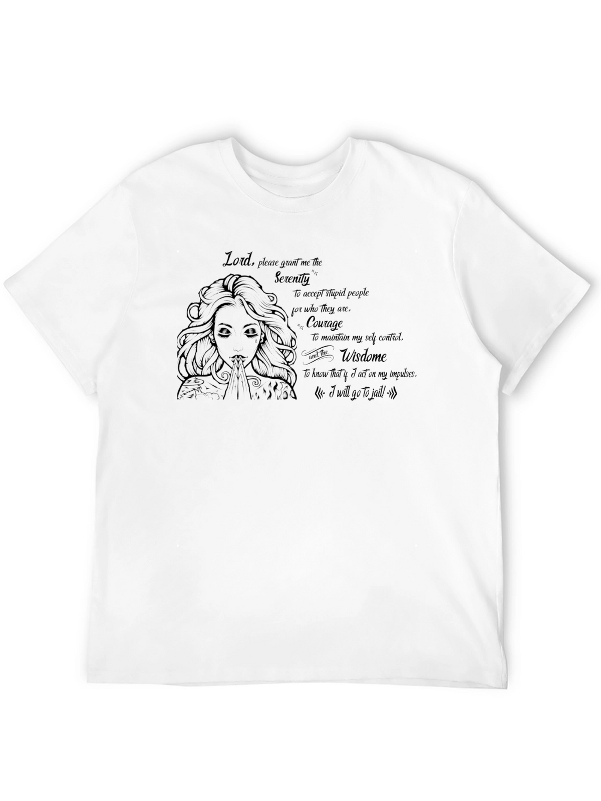 Serenity Prayer Graphic T-Shirt