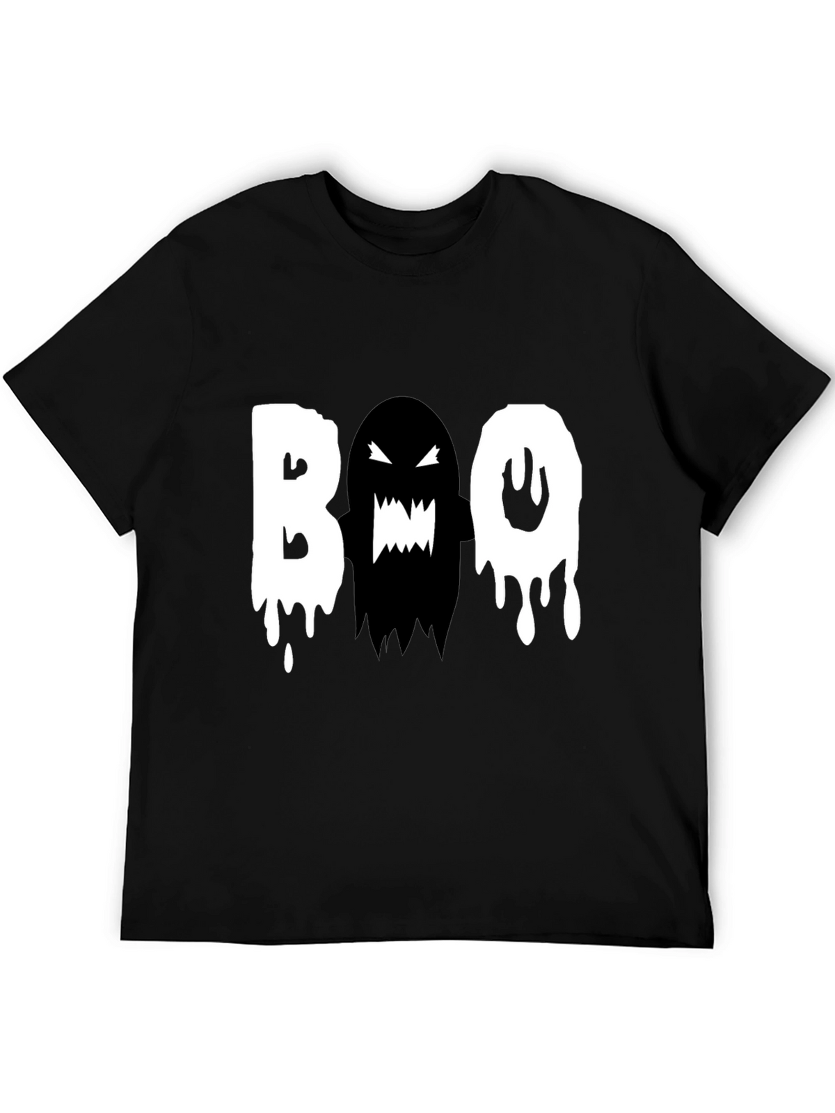 Boo Ghost Graphic Tee - Halloween T-Shirt